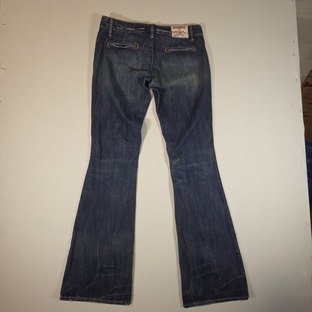 Vintage‎ True Religion Coco Flared Jeans Style 88561 100% Cotton Made in USA - Picture 3 of 12
